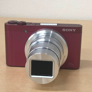 ソニー(SONY)のソニー　DSC-WX500 レッド(コンパクトデジタルカメラ)