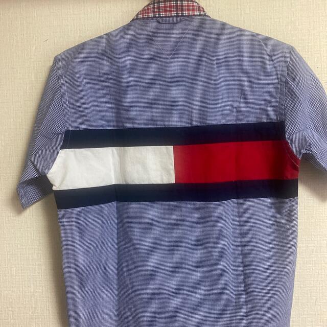 TOMMY HILFIGER(トミーヒルフィガー)のTOMMY トミーヒルフィガー ボタンダウンシャツ レディースのトップス(シャツ/ブラウス(半袖/袖なし))の商品写真