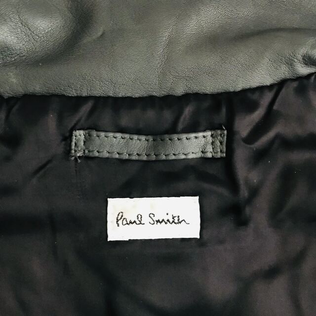 Paul Smith(ポールスミス)の【美品】ポールスミス　レザージャケット　ライダース メンズのジャケット/アウター(レザージャケット)の商品写真