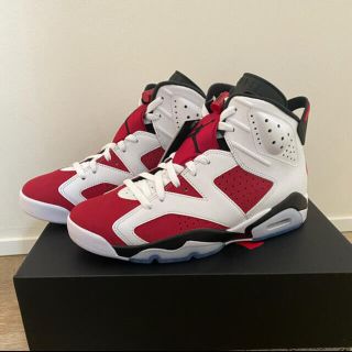 ナイキ(NIKE)のNIKE AIR JORDAN 6 CARMINE 27cm(スニーカー)