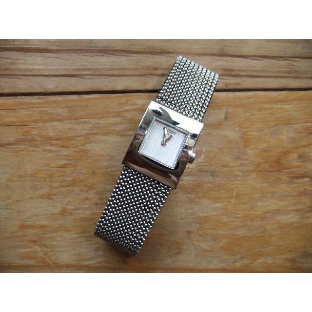 商談中【特別価格】Tissot レディースクォーツ腕時計　バングル