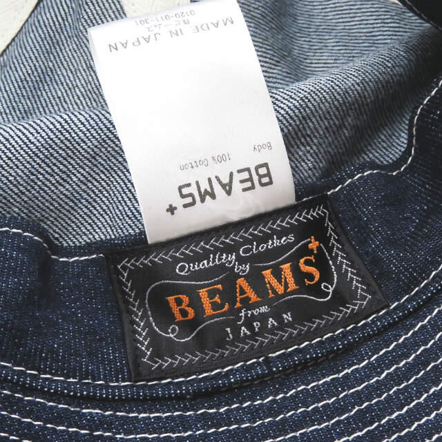BEAMS(ビームス)のBEAMS PLUS アーミーハット デニムバケットハット メンズ メンズの帽子(ハット)の商品写真