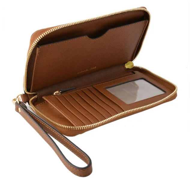 美品【MICHAEL KORS】マイケルコース クロコ型押し 長財布