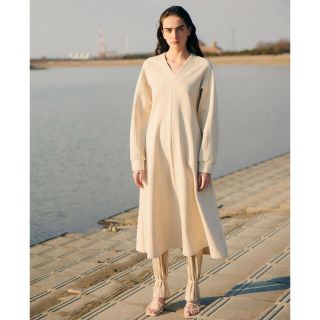 ルシェルブルー スウェット マキシワンピース/ロングワンピース