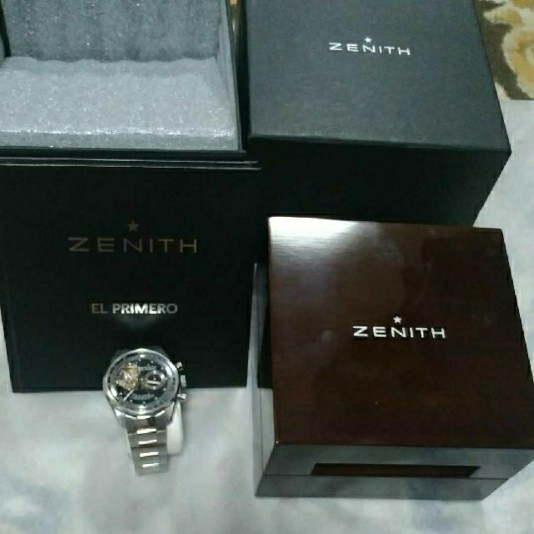 ZENITH(ゼニス)のゼニス　クロノマスター　エルプリメロ　パワーリザーブ メンズの時計(腕時計(アナログ))の商品写真