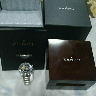 ゼニス(ZENITH)のゼニス　クロノマスター　エルプリメロ　パワーリザーブ(腕時計(アナログ))