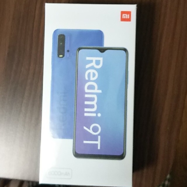 ANDROID(アンドロイド)の【新品未開封】Xiaomi Redmi 9T カーボングレイ スマホ/家電/カメラのスマートフォン/携帯電話(スマートフォン本体)の商品写真