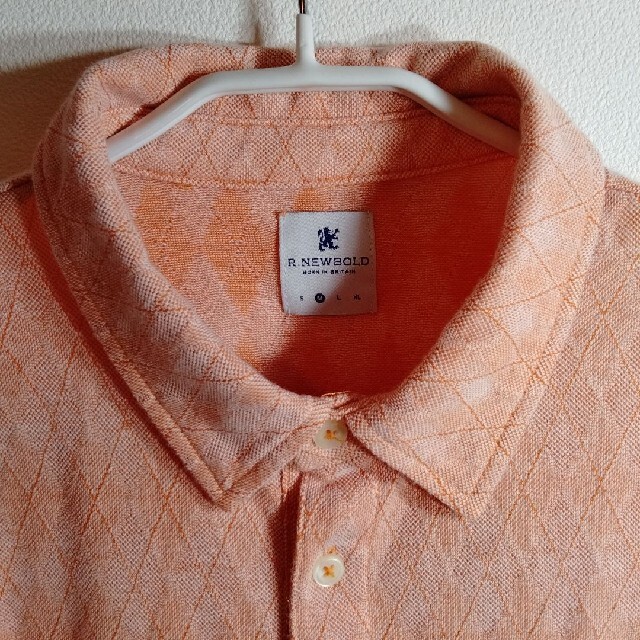 R.NEWBOLD(アールニューボールド)のアール ニューボールド　R.NEWBOLD　ポロシャツ　Mサイズ　半袖シャツ メンズのトップス(ポロシャツ)の商品写真