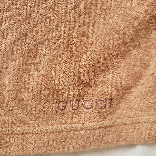 Gucci(グッチ)のオールドグッチ　パイル地Tシャツ　メンズ　M メンズのトップス(Tシャツ/カットソー(半袖/袖なし))の商品写真