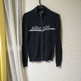 アルマーニエクスチェンジ(ARMANI EXCHANGE)のアルマーニエクスチェンジ　セーター　ブラック(ニット/セーター)