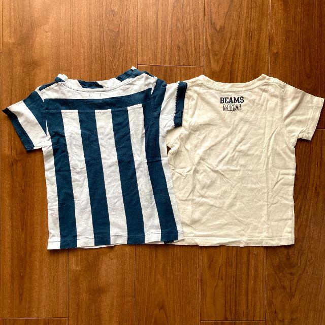 こどもビームス(コドモビームス)の【夏物セール】kidscase beams mini Tシャツ セット90cm キッズ/ベビー/マタニティのキッズ服男の子用(90cm~)(Tシャツ/カットソー)の商品写真