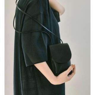 トゥデイフル(TODAYFUL)のTODAYFUL  Leather Multi Pochette 黒　正規品(ショルダーバッグ)