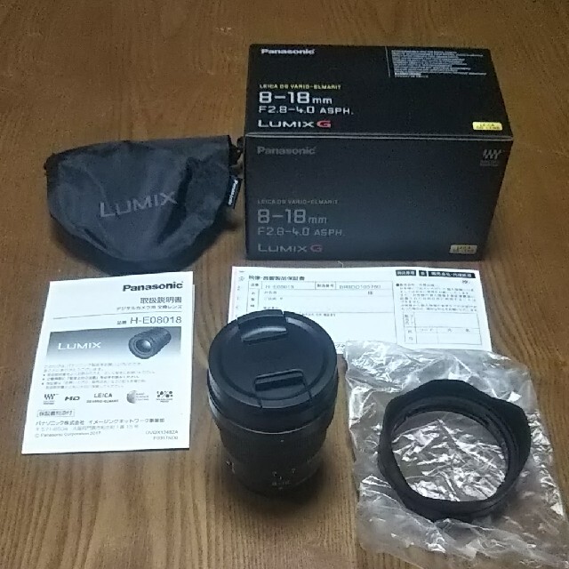 パナソニック leica 8-18mm f2.8-4.0 広角 レンズ