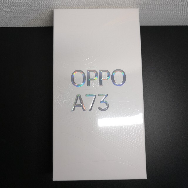 新品未使用 SIMフリー OPPO A73 ネイビーブルー