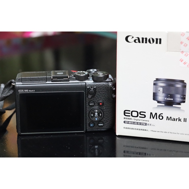 カメラ Canon - Canon EOS M6 MARK II ボディBKの通販 by 楽の店｜キヤノンならラクマ っておりま