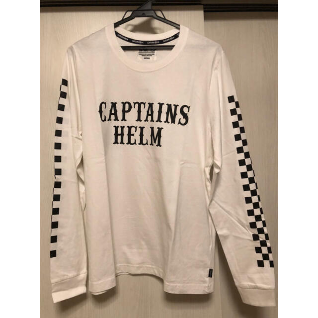 CAPTAINS HELM　#CHECKER L/S TEE