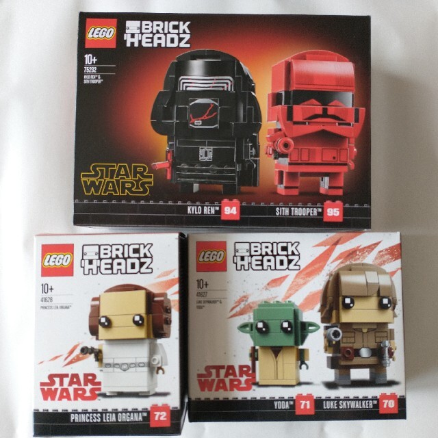 レゴ ブリックヘッズ スターウォーズ 3点セット 未開封品