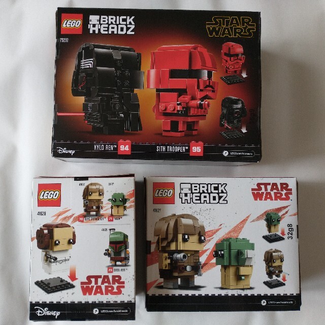 レゴ ブリックヘッズ スターウォーズ 3点セット 未開封品