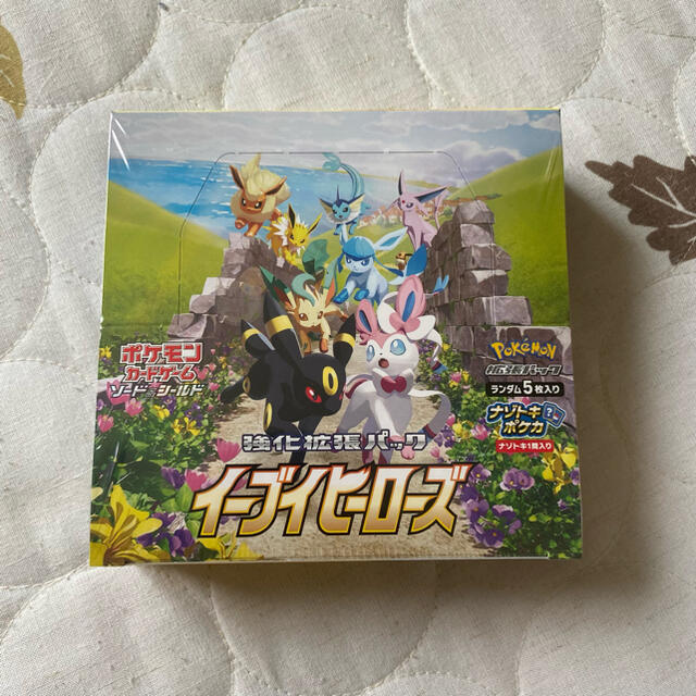 ポケモンカードゲーム ソード&シールド イーブイヒーローズ 6 BOX 未開封Box/デッキ/パック