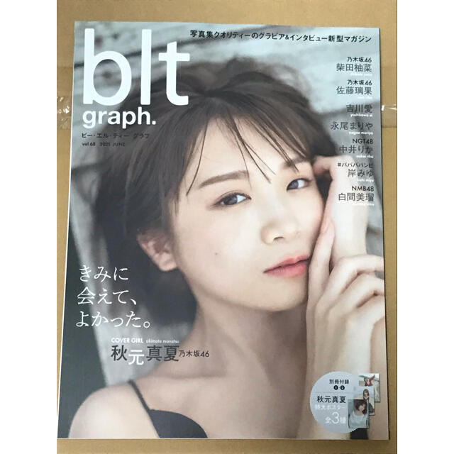 乃木坂46(ノギザカフォーティーシックス)のblt graph.vol.68 エンタメ/ホビーの雑誌(アート/エンタメ/ホビー)の商品写真