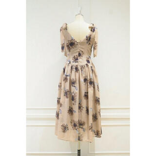 SNIDEL - Her lip to Sunflower-printed Midi Dressの通販 by 彡 