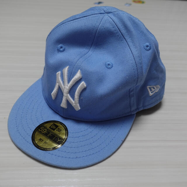 NEW ERA(ニューエラー)のニューエラキャップ　キッズ　1〜3歳　48.3cm 美品 キッズ/ベビー/マタニティのこども用ファッション小物(帽子)の商品写真