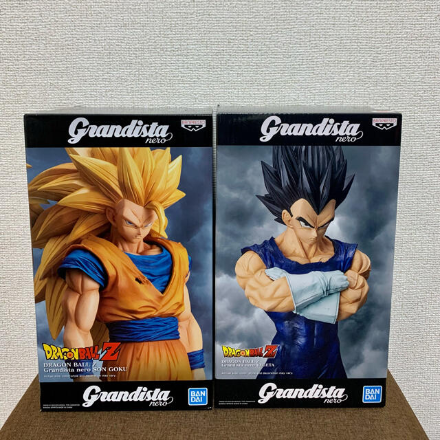 ドラゴンボールgrandista nero 孫悟空超サイヤ人3ベジータフィギュアエンタメ/ホビー