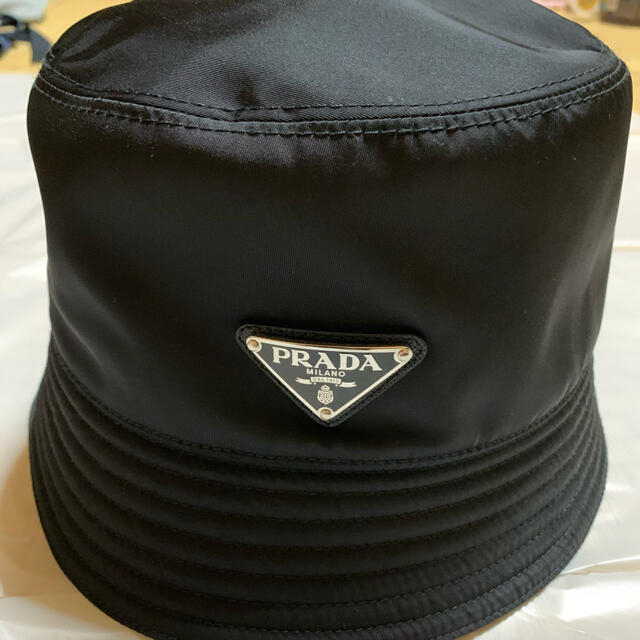 特別セーフ PRADA - バケットハット XL 【ワンチャン】PRADA ハット