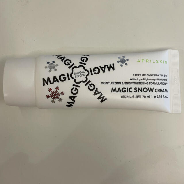 マジックスノークリーム　MAGIC SNOW APRILSKIN コスメ/美容のスキンケア/基礎化粧品(フェイスクリーム)の商品写真