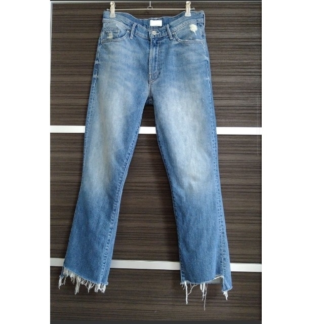 DEUXIEME CLASSE(ドゥーズィエムクラス)の【専用】MOTHER LIGHT BLUE DENIM INSIDER CROP レディースのパンツ(デニム/ジーンズ)の商品写真