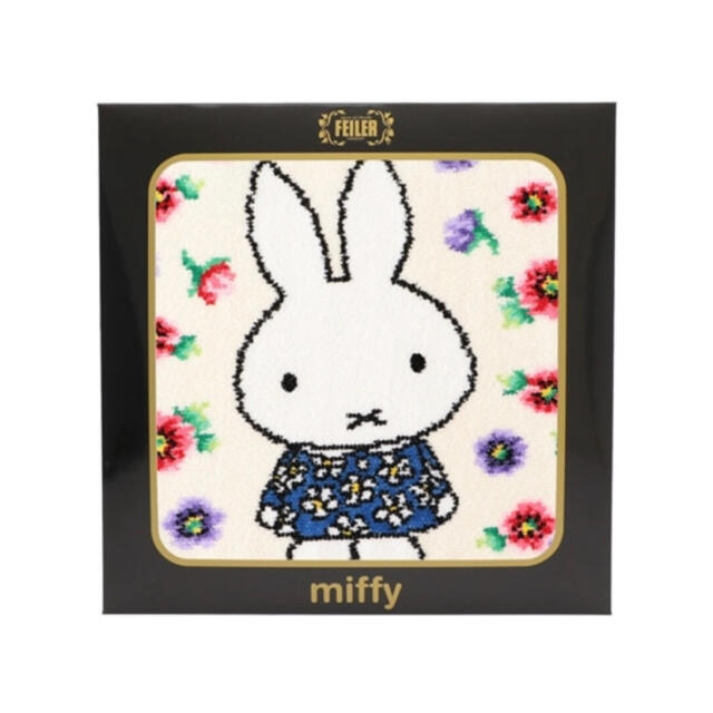 FEILER(フェイラー)のmiffy コラボ　ミッフィー  アネモネ プティ ハンカチ レディースのファッション小物(ハンカチ)の商品写真