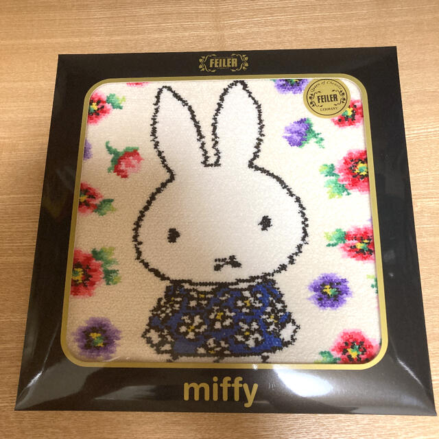 FEILER(フェイラー)のmiffy コラボ　ミッフィー  アネモネ プティ ハンカチ レディースのファッション小物(ハンカチ)の商品写真