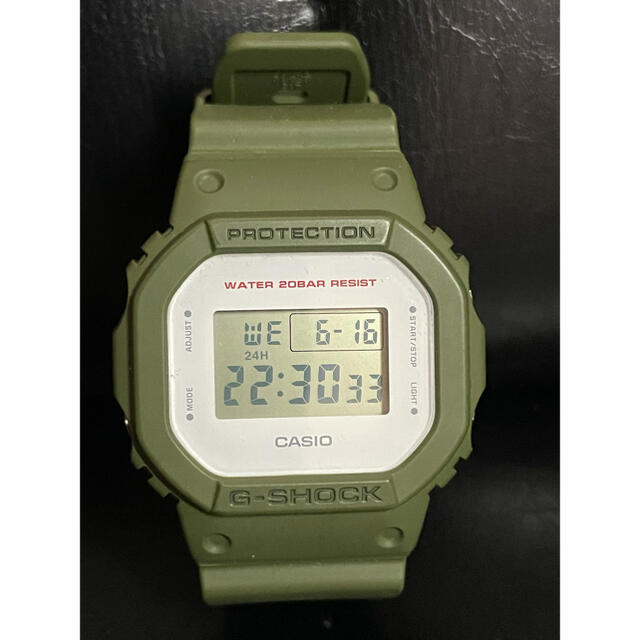 CASIO カシオ　DW-5600M カーキ