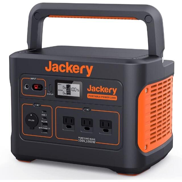 【新品未開封】Jackery ポータブル電源1000　278400mA スポーツ/アウトドアのアウトドア(その他)の商品写真