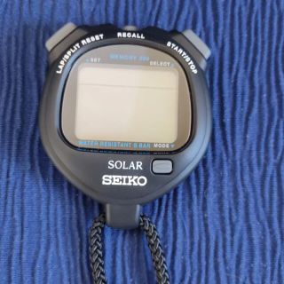 セイコー(SEIKO)のs061-00A0 ストップウオッチ　ソーラー(その他)