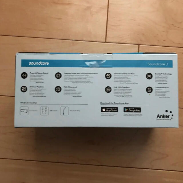 【新品未開封】Anker soundcore3 スピーカー ブラック 1