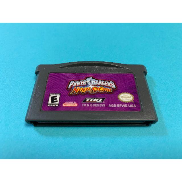 任天堂(ニンテンドウ)のパワーレンジャー Ninja Storm 海外版GBA/ニンテンドーDS 任天堂 エンタメ/ホビーのゲームソフト/ゲーム機本体(携帯用ゲームソフト)の商品写真