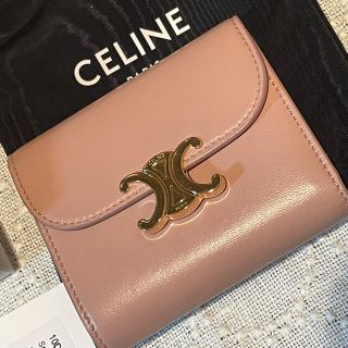 celine - 極美品 セリーヌ スモールトリオンフウォレット ...