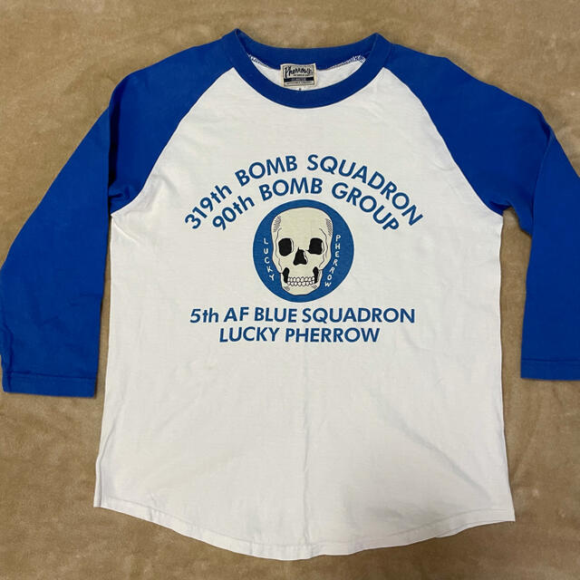 PHERROW'S(フェローズ)のフェローズ  pherrow's スカル　ベースボール Tシャツ メンズのトップス(Tシャツ/カットソー(半袖/袖なし))の商品写真