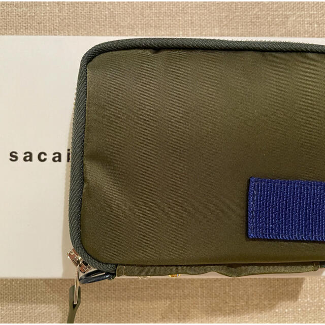 sacai(サカイ)の【新品】Sacai 財布 カーキ メンズのファッション小物(折り財布)の商品写真