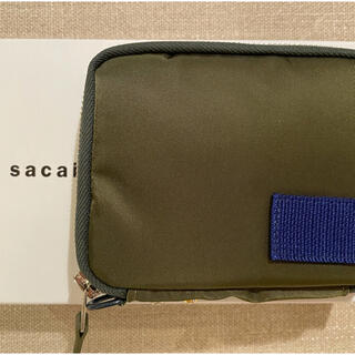 サカイ(sacai)の【新品】Sacai 財布 カーキ(折り財布)