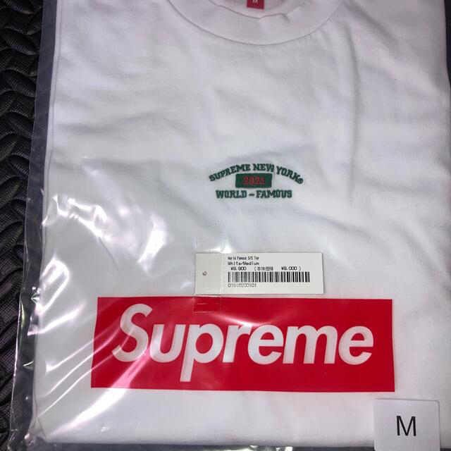 supreme World Famous S/S Top White 2