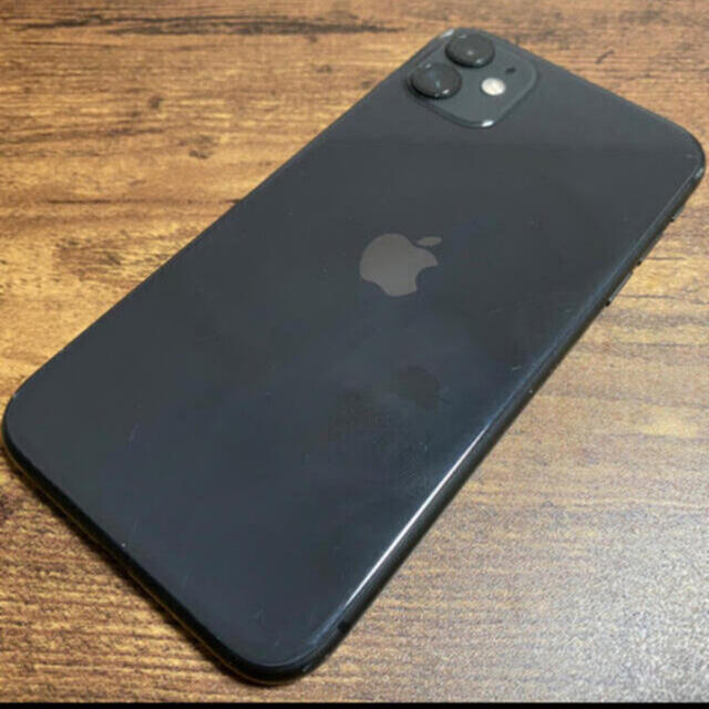 iPhone(アイフォーン)のiPhone11 64GB SIMロック解除品 ブラック SIMフリー スマホ/家電/カメラのスマートフォン/携帯電話(スマートフォン本体)の商品写真