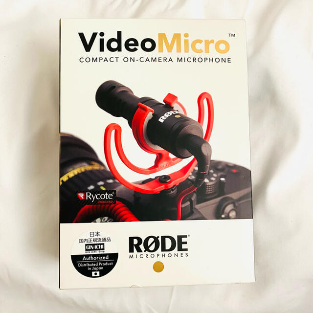 美品 RODE VideoMicro ロードビデオマイクロ コンデンサーマイク