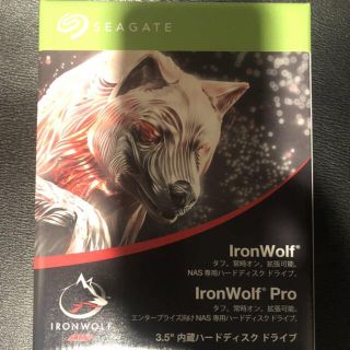 バラクータ(BARACUTA)の新品Seagate IronWolf 16TB HDD ST16000NE000(PCパーツ)