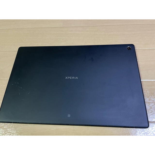 NTTdocomo(エヌティティドコモ)のSONY Xperia Tablet Z SO-03E BLACK スマホ/家電/カメラのPC/タブレット(タブレット)の商品写真