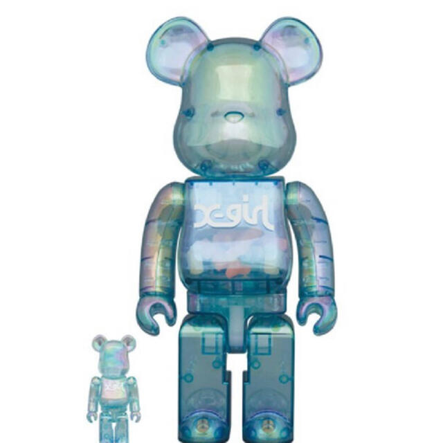 売れ筋がひ贈り物！ ベアブリック BE@RBRICK - TOY MEDICOM X-girl 100