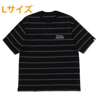 ennoy エンノイ Pique Border T-shits Tシャツ　L