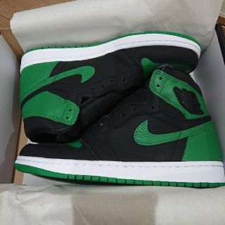 ナイキ(NIKE)のNIKE AIRJORDAN 1 パイングリーン 26.5cm(スニーカー)