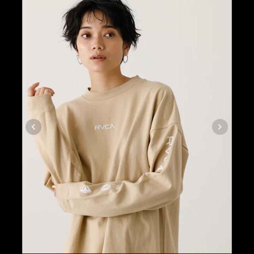 RVCA(ルーカ)の【新品】ルーカ RVCA Ｔシャツ 長袖 メンズ  sサイズ レディースのトップス(Tシャツ(長袖/七分))の商品写真